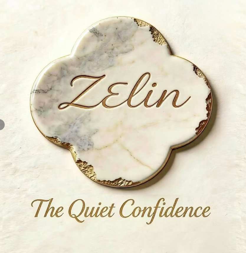 Care and quality note for ZELIN ART handmade porcelain jewelry.
